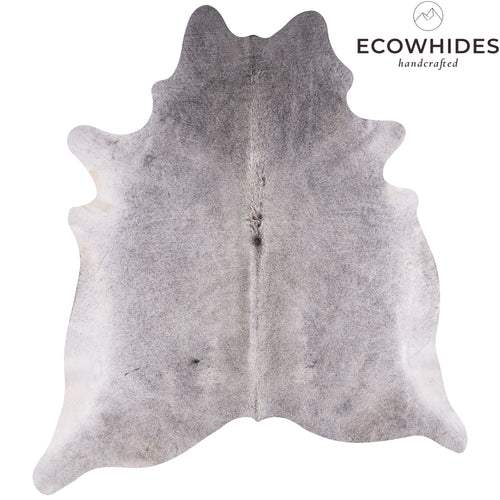 Brazilian Grey Cowhide Rug Size 7'11" L x 7'1" W 3467
