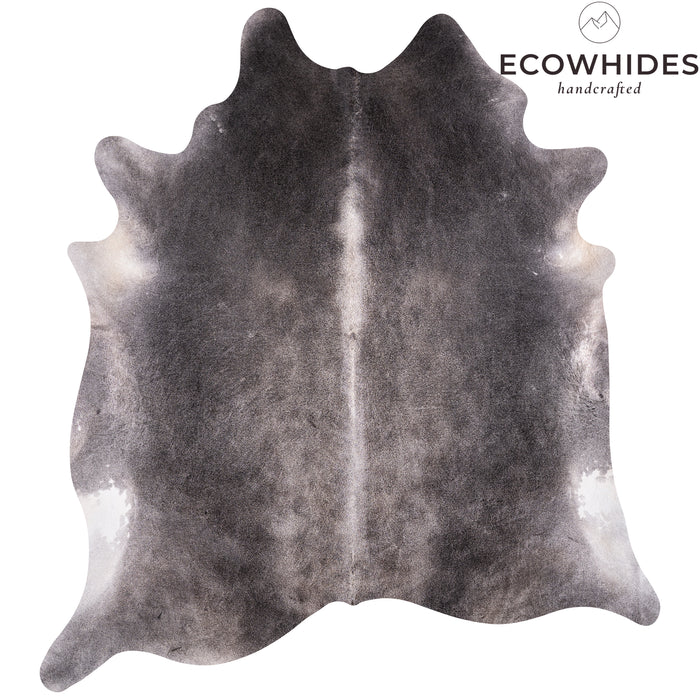 Brazilian Grey Cowhide Rug Size 7'10" L x 7'1" W 3471