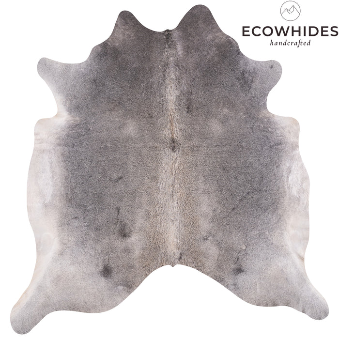 Brazilian Grey Cowhide Rug Size 7'7" L x 7'5" W 3473