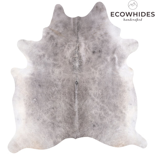 Brazilian Grey Cowhide Rug Size 7'7" L x 6'11" W 3475