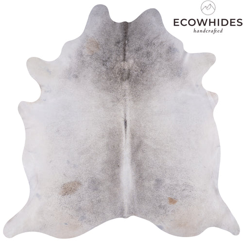 Brazilian Grey Cowhide Rug Size 7'4" L x 7'4" W 3477