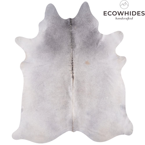 Brazilian Grey Cowhide Rug Size 7'11" L x 6'8" W 3484