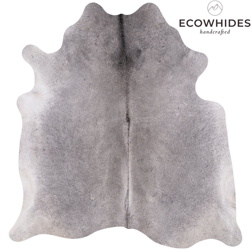 Brazilian Grey Cowhide Rug Size 6'6" L x 6'1" W 3485