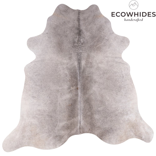 Brazilian Grey Cowhide Rug Size 6'6" L x 6'5" W 3486