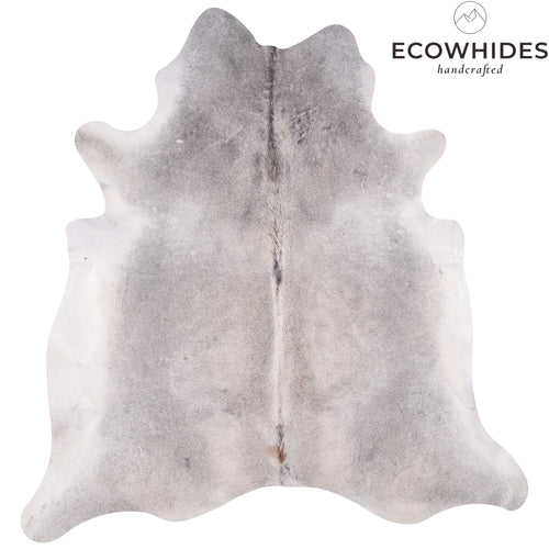 Brazilian Grey Cowhide Rug Size 6'11" L x 6'6" W 3490