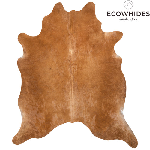 Brazilian Beige Cowhide Rug Size 8'1" L x 6'10" W 3505