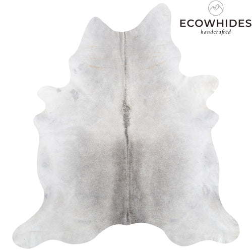 Brazilian Grey Cowhide Rug Size 7'6" L x 7'0" W 3773