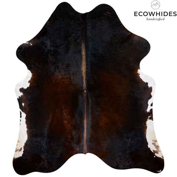 Brazilian Chocolate Cowhide Rug Size 7' L x 6'3" W 5880