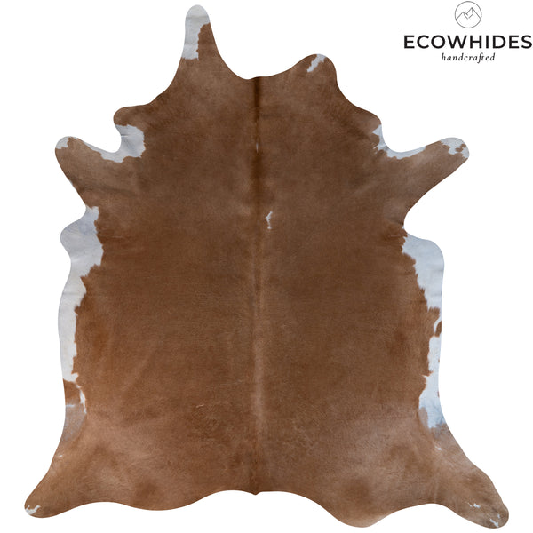 Brazilian Beige Cowhide Rug Size 8' L x 7'9" W 6803