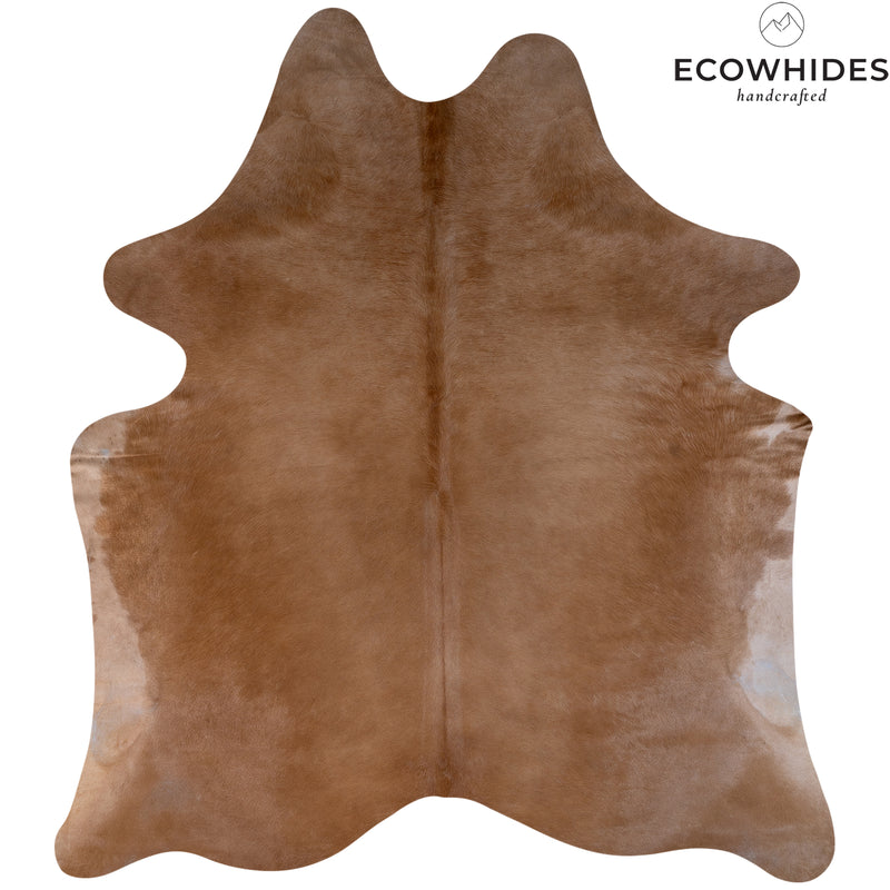 Brazilian Beige Cowhide Rug Size 6'10" L x 6'6" W 6930