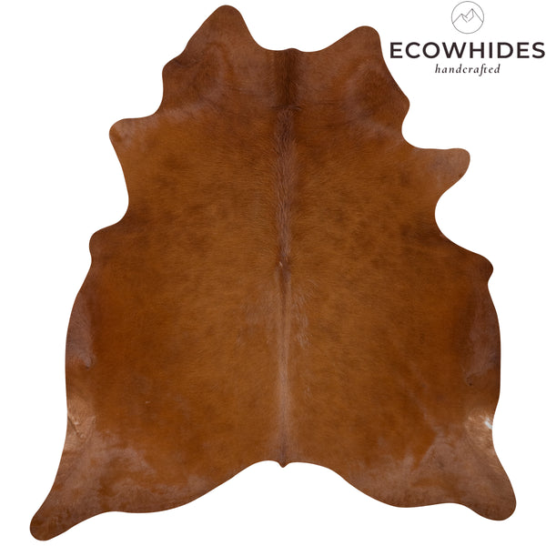 Brazilian Brown Cowhide Rug Size 6'9" L x 6'4" W 7229