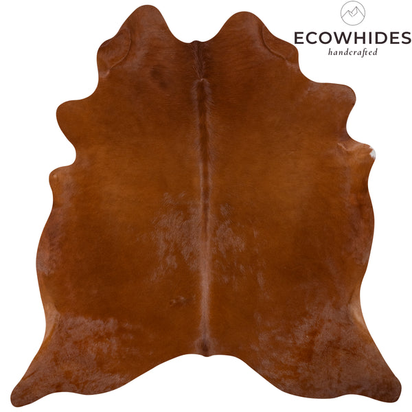 Brazilian Brown Cowhide Rug Size 6'4" L x 6'4" W 7232