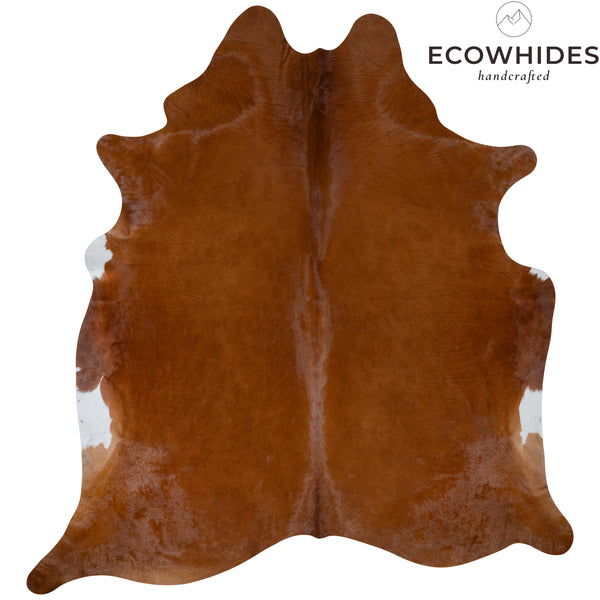 Brazilian Brown Cowhide Rug Size 7'12" L x 7'4" W 7246