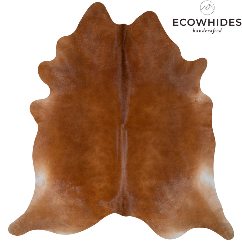 Brazilian Brown Cowhide Rug Size 7'8" L x 7'8" W 7252