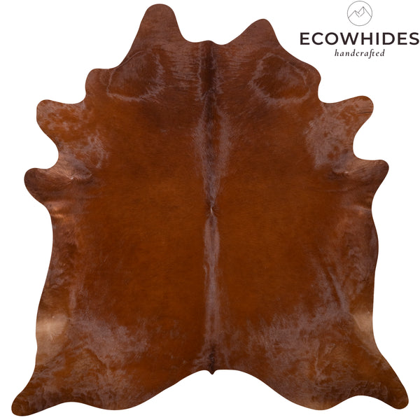 Brazilian Brown Cowhide Rug Size 7'10" L x 7'6" W 7257