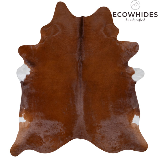 Brazilian Brown Cowhide Rug Size 7'3" L x 6'5" W 7272