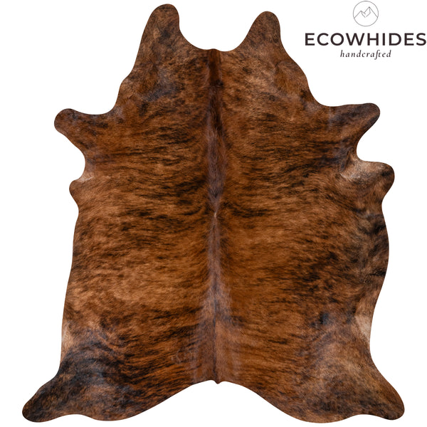 Brazilian Brindle Cowhide Rug Size 7.10" L x 7'0" W 7356