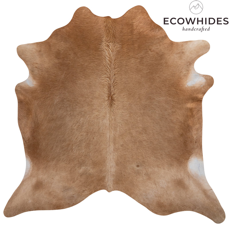 Brazilian Beige Cowhide Rug Size 6.5" L x 7'0" W 7424