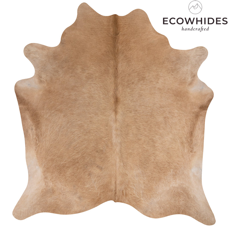 Brazilian Beige Cowhide Rug Size 6.4" L x 6'2" W 7425