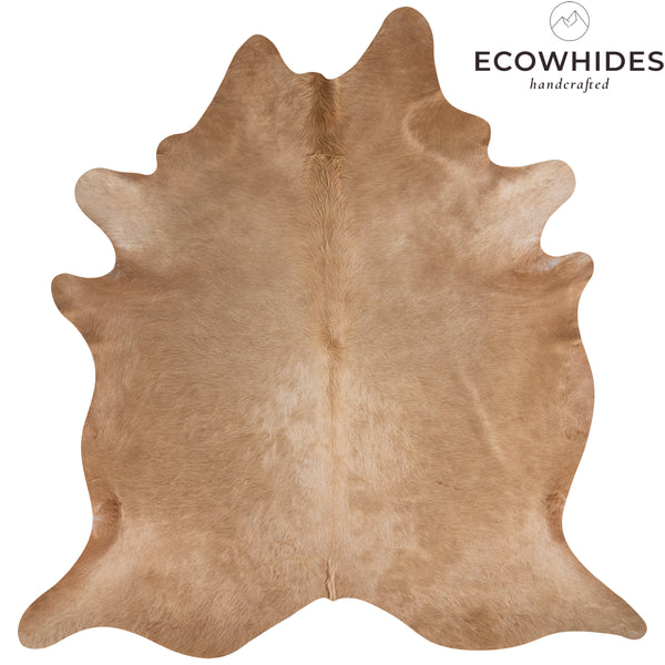 Brazilian Beige Cowhide Rug Size 8.0" L x 7'6" W 7447