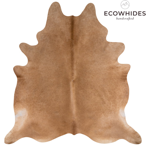 Brazilian Beige Cowhide Rug Size 7.9" L x 7'5" W 7452