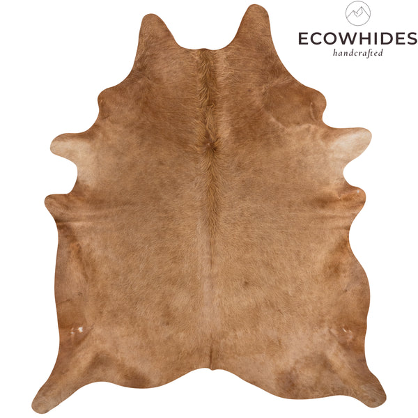 Brazilian Beige Cowhide Rug Size 8.2" L x 7'0" W 7455