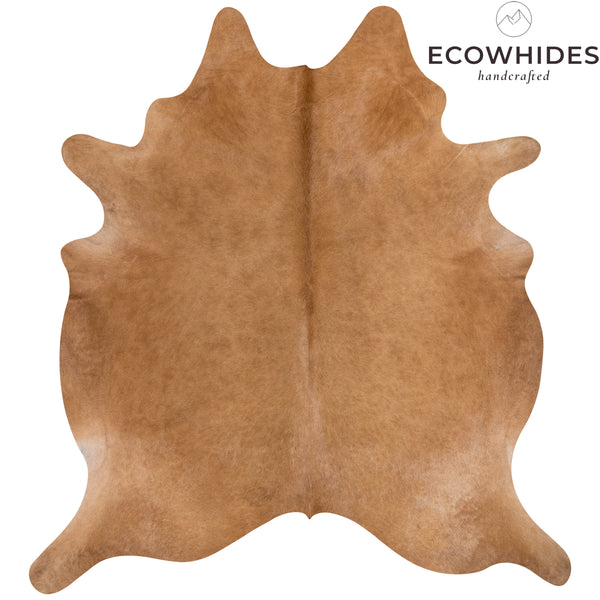 Brazilian Beige Cowhide Rug Size 7.3" L x 6'7" W 7468