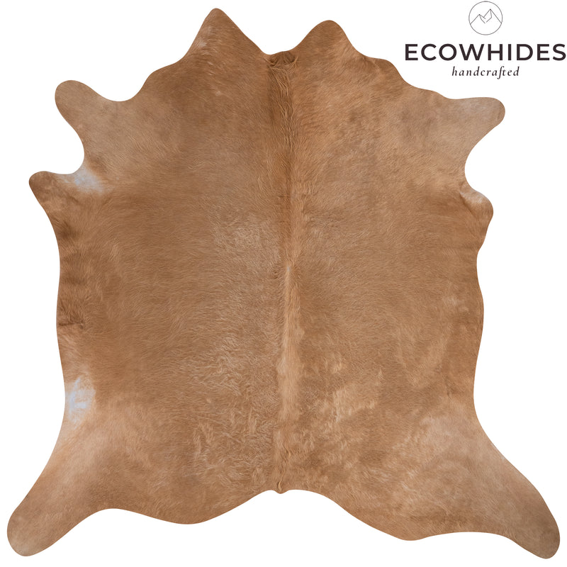 Brazilian Beige Cowhide Rug Size 6.4" L x 6'9" W 7469