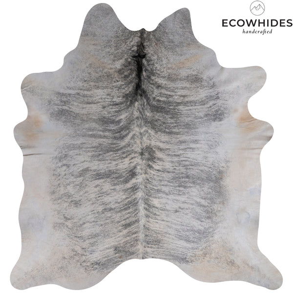 Grey Brindle Cowhide rug on SALE