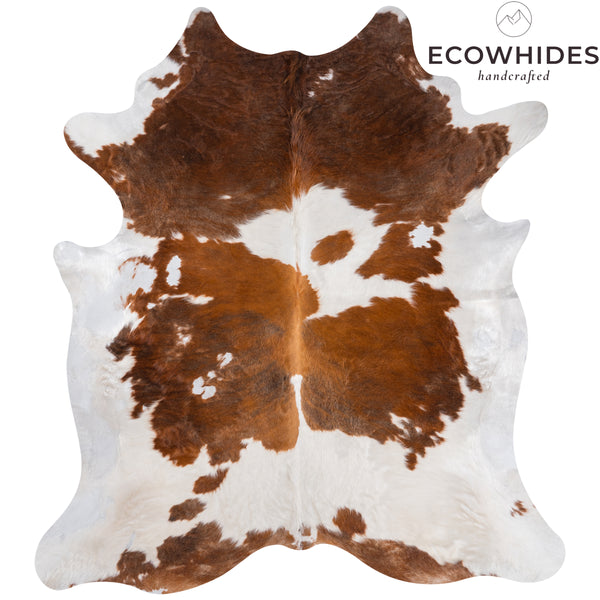 Vintage Cowhide Rug Size 7'5" L x 6'9" W 8352