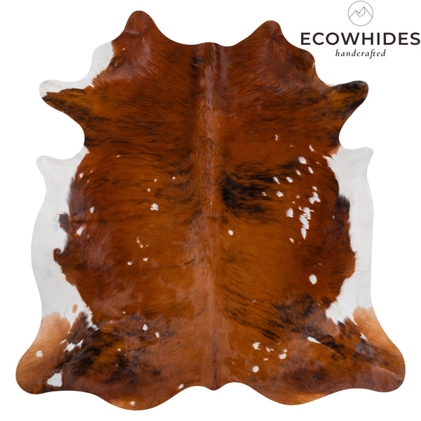 Vintage Cowhide Rug Size 7'1" L x 7'0" W 8359