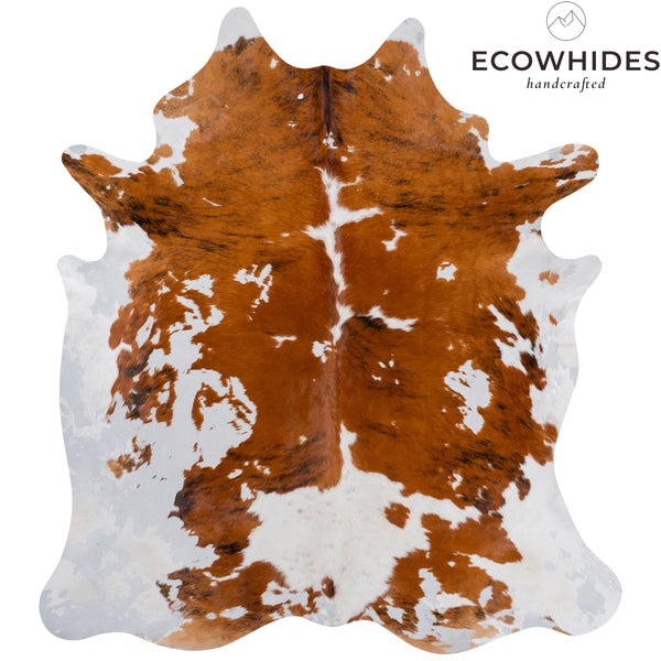 Vintage Cowhide Rug Size 6'10" L x 6'0" W 8362