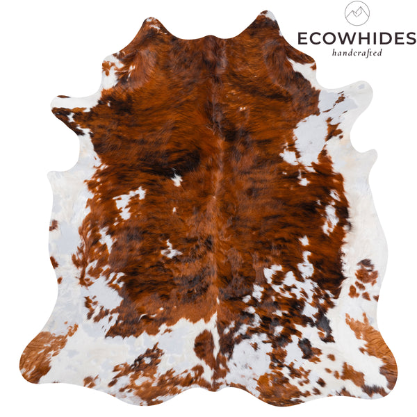 Vintage Cowhide Rug Size 7'0" L x 6'10" W 8368