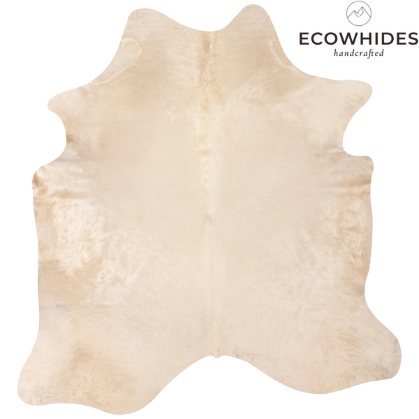 Brazilian White Cowhide Rug Size 7'9" L x 7'7" W 8837