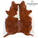Brazilian Hereford Cowhide Rug Size 6'10" L x 6'3" W 1142