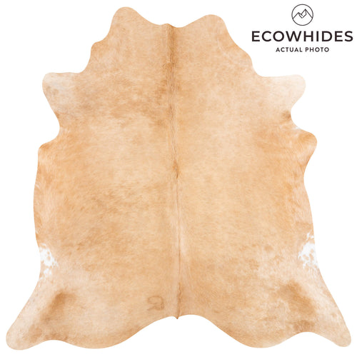 Brazilian Beige Cowhide Rug Size 6'9" L x 6'9" W 1243