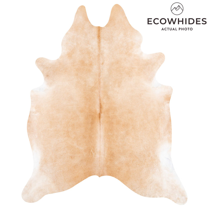 Brazilian Beige Cowhide Rug Size 8'2" L x 6'8" W 1256
