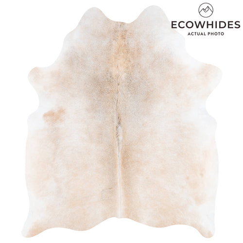 Brazilian Grey Palomino Cowhide Rug Size 5'11" L x 5'1" W 1294