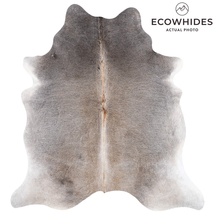Brazilian Grey Palomino Cowhide Rug Size 6'3" L x 5'10" W 1295