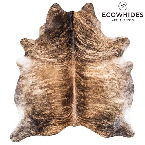 Brindle Cowhide Rug Size 6'10" L x 6'1" W 1315