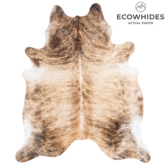 Brindle Cowhide Rug Size 7'7" L x 6'5" W 1317