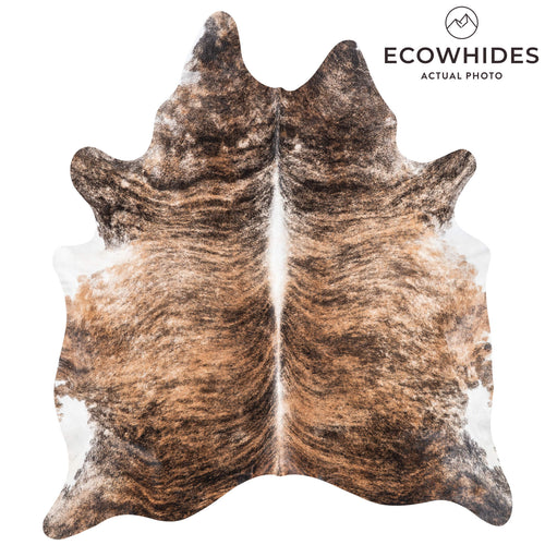 Brindle Cowhide Rug Size 7'6" L x 6'8" W 1326