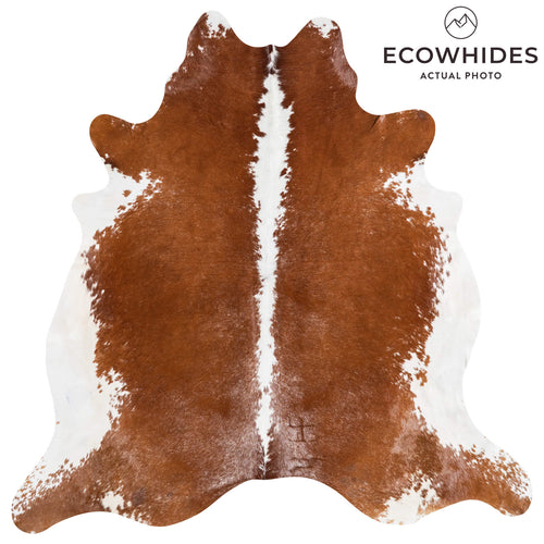 Hereford Cowhide Rug Size 7'1" L x 6'11" W 1343