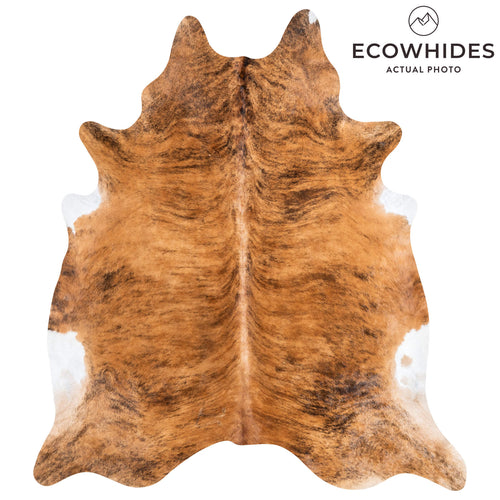 Brindle Cowhide Rug Size 8'2" L x 7'3" W 1348