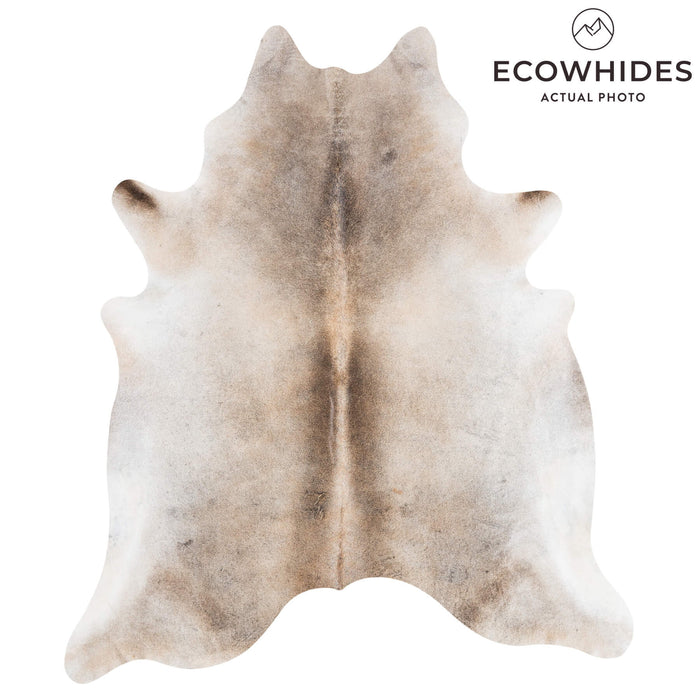 Grey Palomino Cowhide Rug Size 7'10" L x 6'10" W 1371