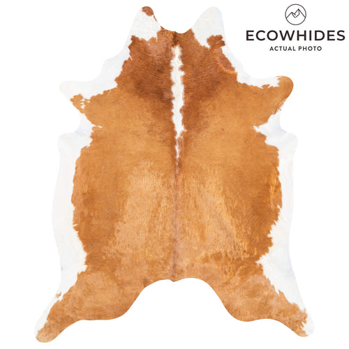 Brazilian Hereford Cowhide Rug Size 8'1" L x 6'7" W 1438