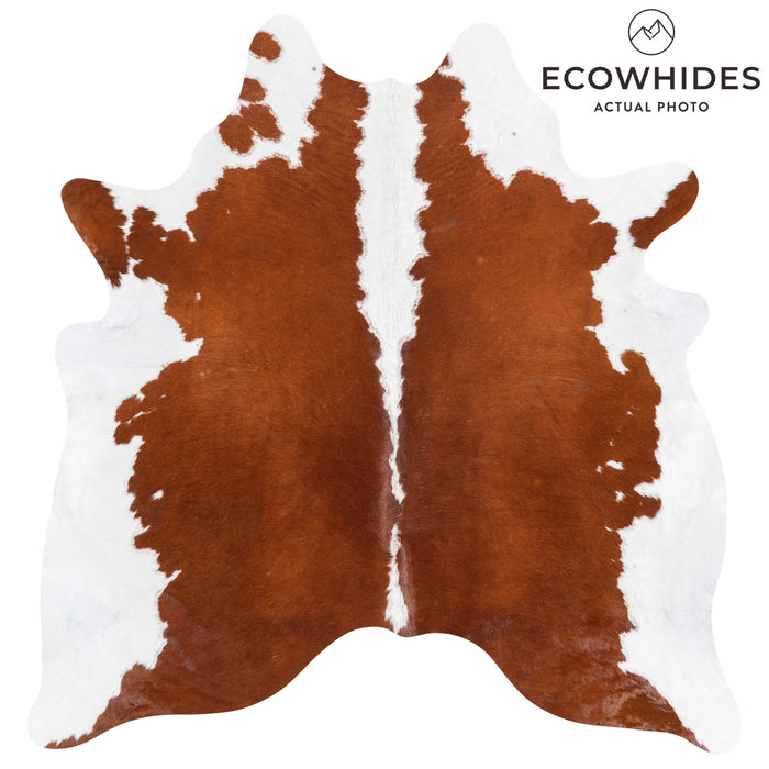 Brazilian Hereford Cowhide Rug Size 6'6" L x 6'4" W 1442