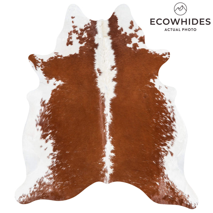 Brazilian Hereford Cowhide Rug Size 6'9" L x 5'11" W 1447