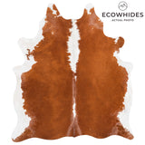 Brazilian Hereford Cowhide Rug Size 6'6" L x 5'7" W 1450