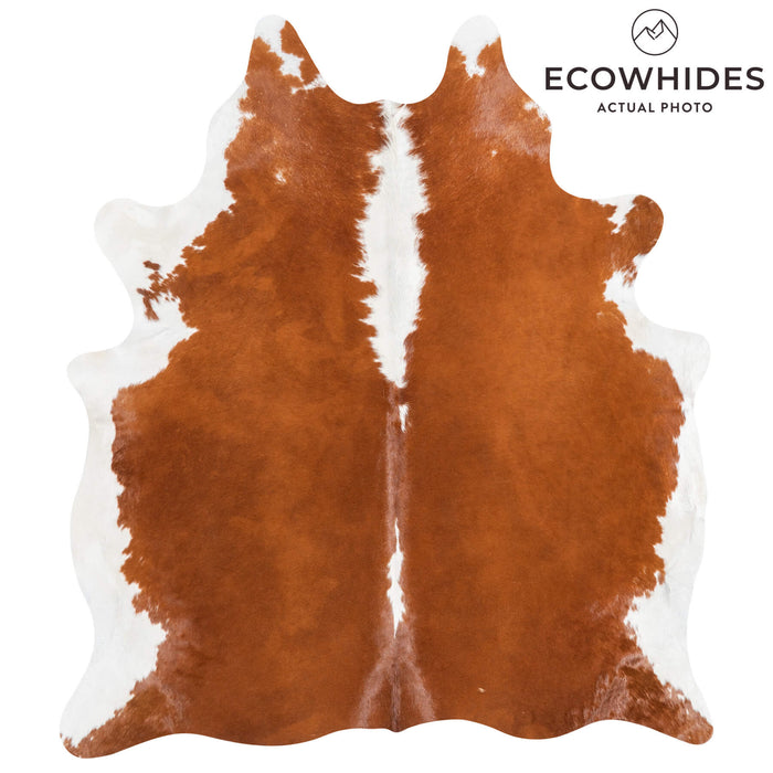 Brazilian Hereford Cowhide Rug Size 6'6" L x 5'7" W 1450